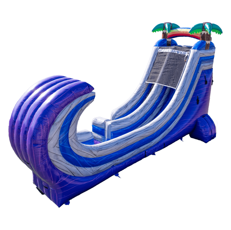 21' Tropical Wave Single Lane Slide